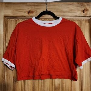 Cropped Ringer T-shirt